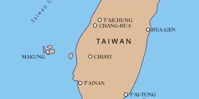 Đài loan sân bay quốc tế bản đồ