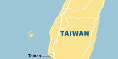 Bản đồ của thành phố đài Loan