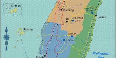 Đài Loan vị trí bản đồ